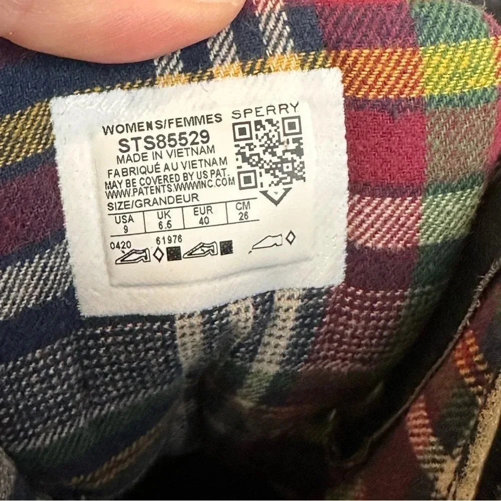 Sperry Women's Saltwater Nylon Quilt Rain Boot Black Size 9 - Picture 10 of 12